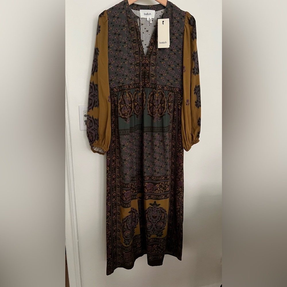 NWT ba&sh Barley Dress Size S - Picture 1 of 2